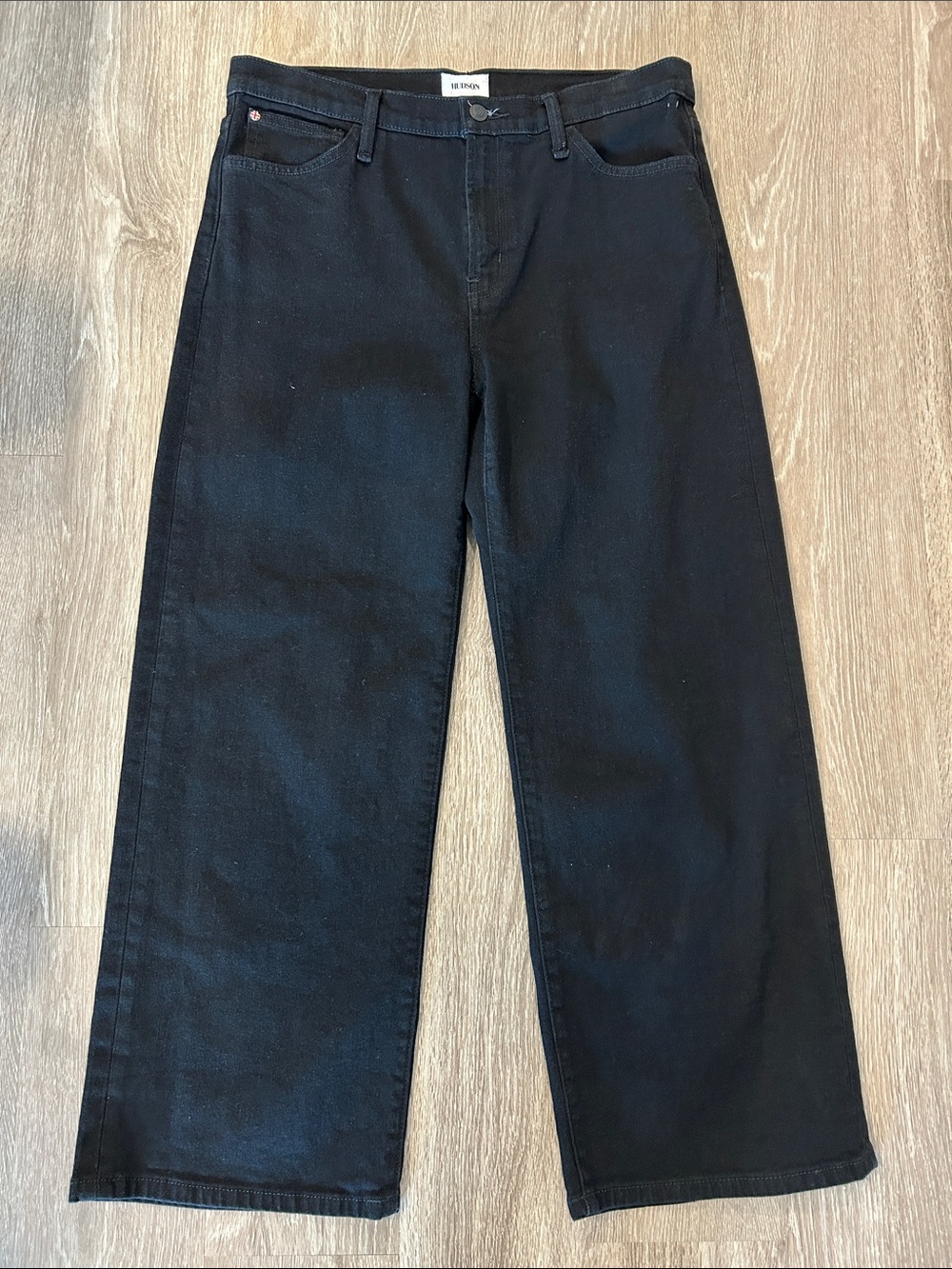 Hudson - Rosalie High Rise Wide Leg Ankle Jeans